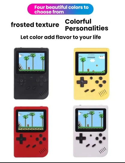 New Retro Mini Handheld Game Console 8-Bit Portable Game Player, Classic Gaming Device Support AV Output