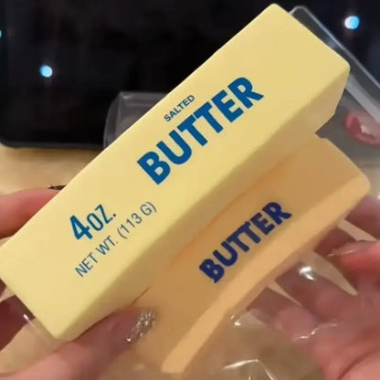 Butter Stick Fidget Toys Squishy Elastic Cheese Stick Funny Decompression Stress Anxiety Relief Game Squeeze Prank Toy