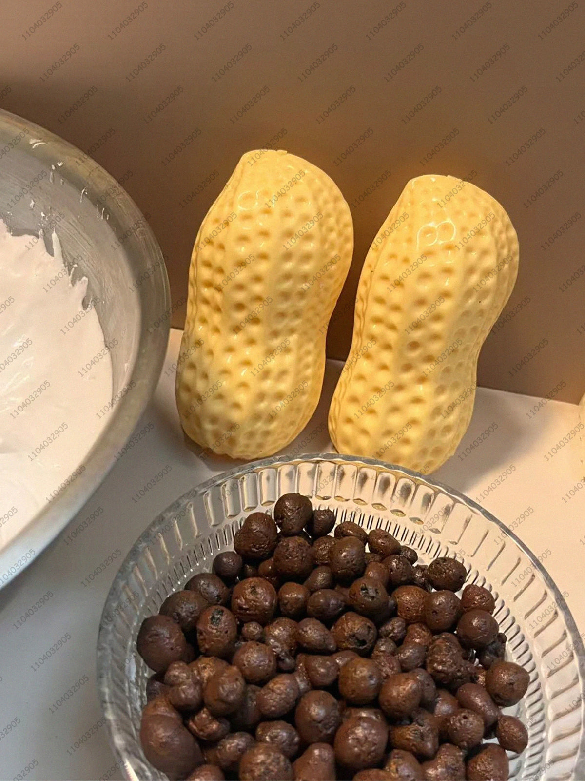 Crunchy Peanut Squishy – Food-Shaped Sensory Fidget