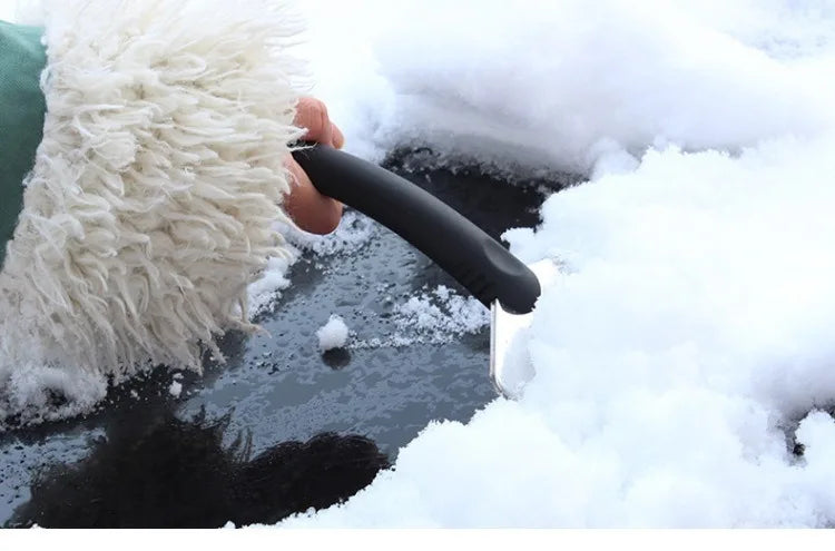 ALIWRAP Car Windshield Snow Shovel Window Glass Snow Removal Ice Scraper Shovel Cleaning Tool for All Car Accessories Removal