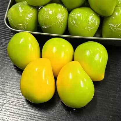 Hot Selling Realistic Temperature Sensitive Color Changing Mango Stress Relief Squeeze Fidget Toy ASMR for Adults Stress Relief