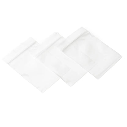 100Pcs Reclosable Clear Plastic Packaging Bags Strong Poly Zip Locks Baggies Grip Self Seal Resealable Baggy For Candy Packing