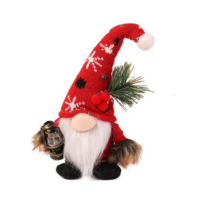 casa decoração decoracion casa Home decoration Christmas Santa Snowman-Reindeer Christmas Decoration Leg Table Mantel Decoration