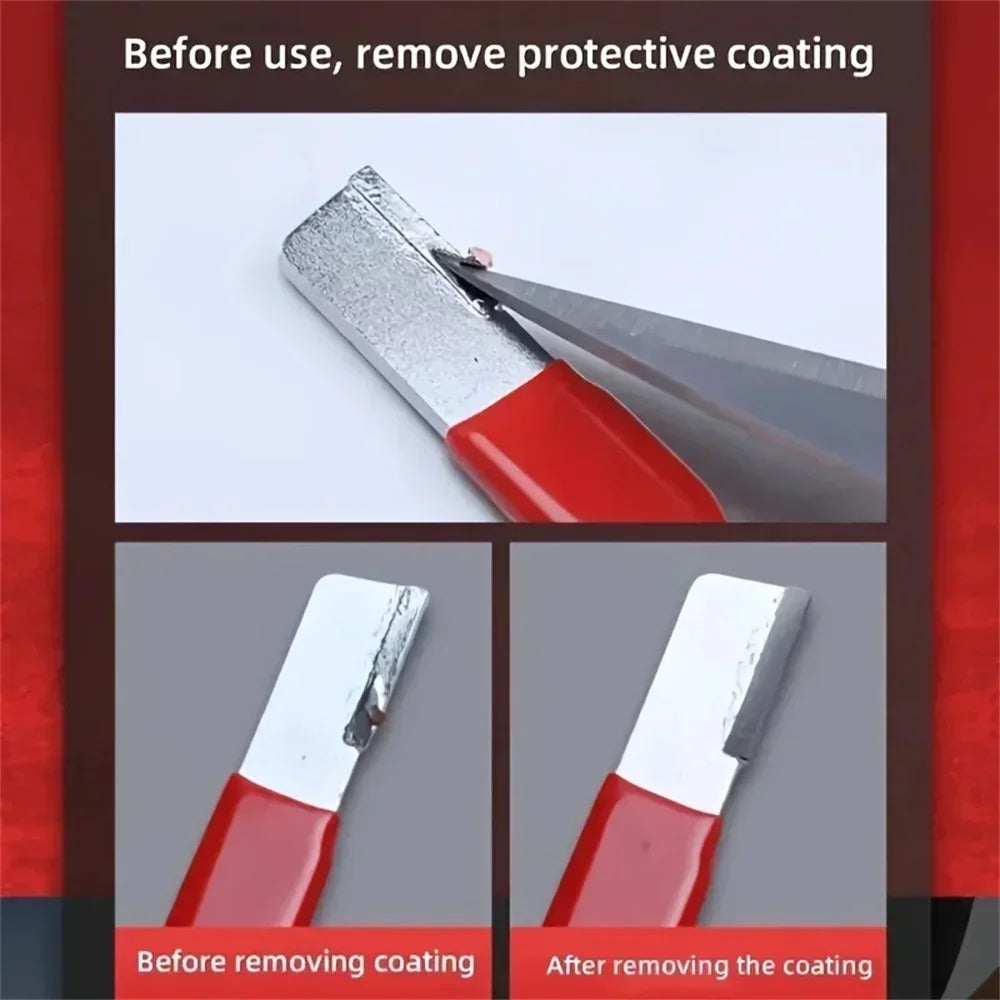 Tungsten Diamond Ceramic Sharpening Stone Professional Knife Scissor Sharpener for Kitchen Garden All Blades Shears Cutting Tool