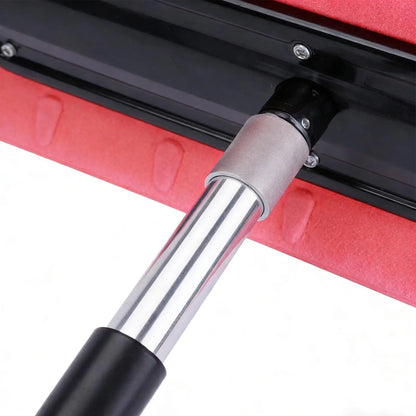Snow Roof Rake with No-Scratch Head Foam Snow Broom Winter Snows Removal Tool Time Saving For Windshields Solar Panels