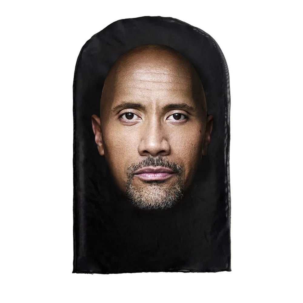 Cosplay 3D Printed Kanye Mask Stretch Mesh Full Face Mask Men Women Role Play Headdress Halloween Masquerade Balaclava Headdress