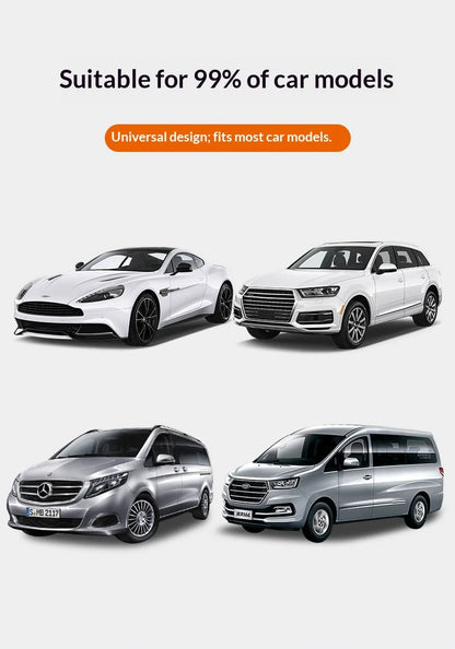 Car Windshield Snow Cover | PE Aluminum Film Winter Ice & Frost Shield | UV Protection & Dustproof Sunshade for Car Windshield