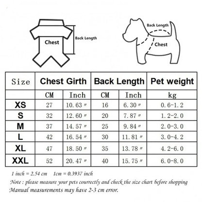Winter Dog Hoodies Sweatshirt Jacket for Small and Medium Dog Pet Coat Puppy Clothes Chihuahuas Bulldog Costume Puppy Pet Autumn