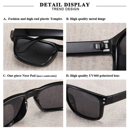 2026 NEW KIDIN Eco-Friendly Polarized Sunglasses Square Outdoor Sports Party Beach Women Men Sun Glasses UV400