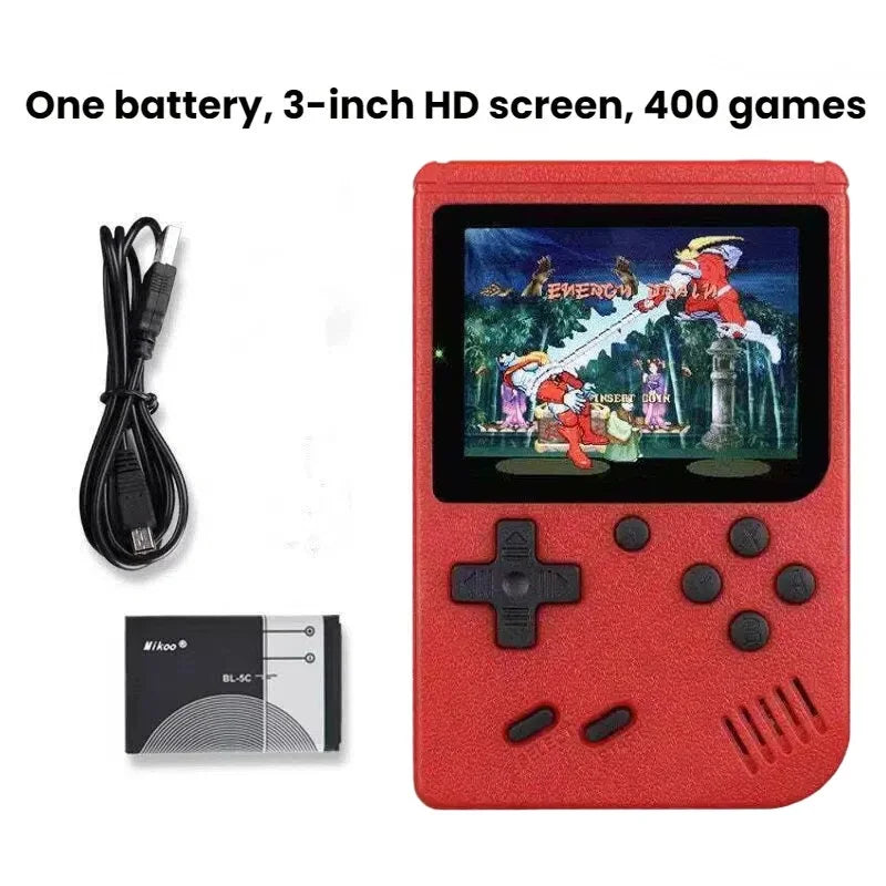New Retro Mini Handheld Game Console 8-Bit Portable Game Player, Classic Gaming Device Support AV Output