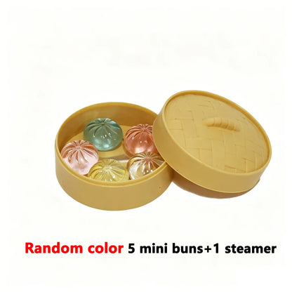 Mini Dumpling Squishy Set – 5-Piece Sensory Toy Set