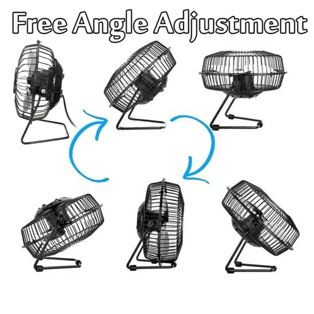 Mini Fan USB Fan 14.5*15cm Lightweight Rotatable USB Powered Emergencies And Outdoor Work 1pc High Quality Desktop