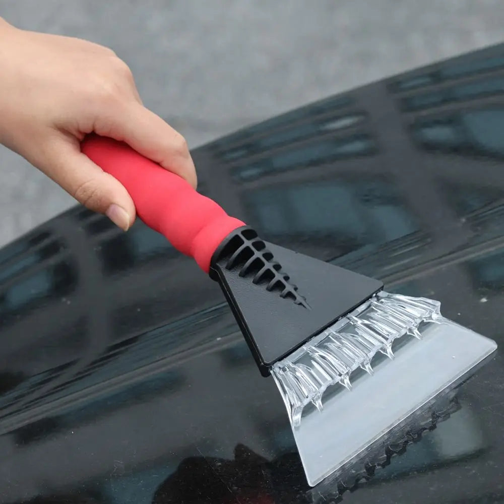 Hot Telescopic Car Windscreen Snow Removal Shovel Plastic Frost Removing Winter Snow Scraping Shovel Portable Ice Scraper