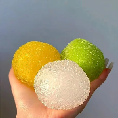 Slushy Bayberry Stress Ball Squishy Toy Shapeable Non-rebound Fidget Toys ASMR Slushy Squeeze Ball Anti Stress Rustling Sound