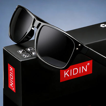 2026 NEW KIDIN Eco-Friendly Polarized Sunglasses Square Outdoor Sports Party Beach Women Men Sun Glasses UV400