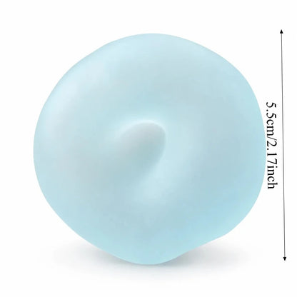 Squishy Plasticity Mochi Fidget Toys Transparency Coconut Oil Maltose Squeeze Toy Funny Anti-stress Sensory Toy for Adults Gifts