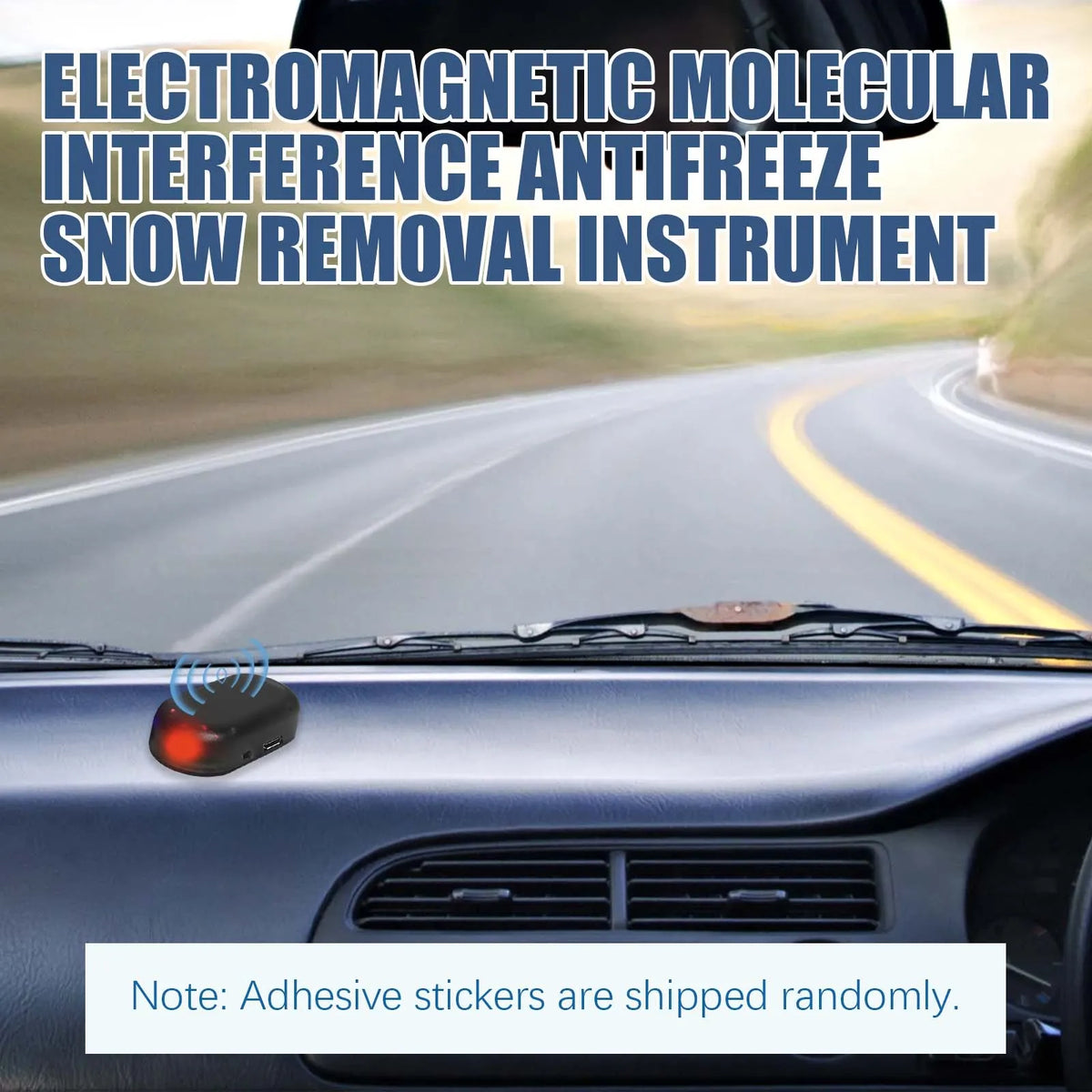 Rayhong Car Snow Removal Tool Mini Portable Fast Glass De-Icing Device Snow Melting