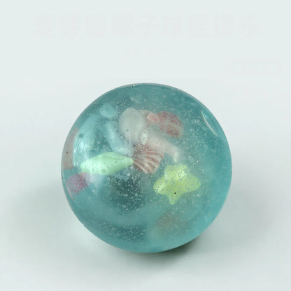 Transparent Maltose Squishy Balls – Slow-Rise Sensory Fidget
