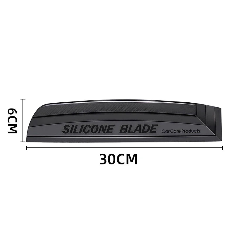 Car Wash Wiper Snow Scraper Flexible Silicone Blade Water Squeegee Auto Dry Tool Scratch Free Cleaning Accessories for Vehicles