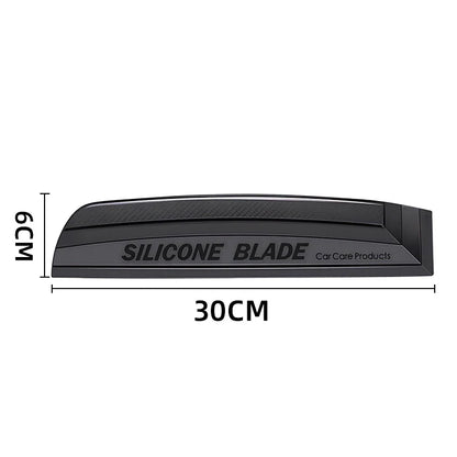 Car Wash Wiper Snow Scraper Flexible Silicone Blade Water Squeegee Auto Dry Tool Scratch Free Cleaning Accessories for Vehicles