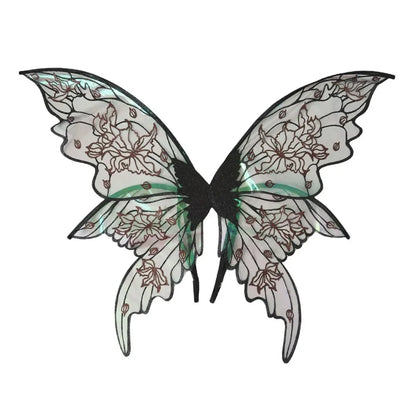 1PC Adults Fairy Wings Girls Sparkling Angel Wings Butterfly Costume Wings Halloween Costume Dress up Party Favor Christmas Gift