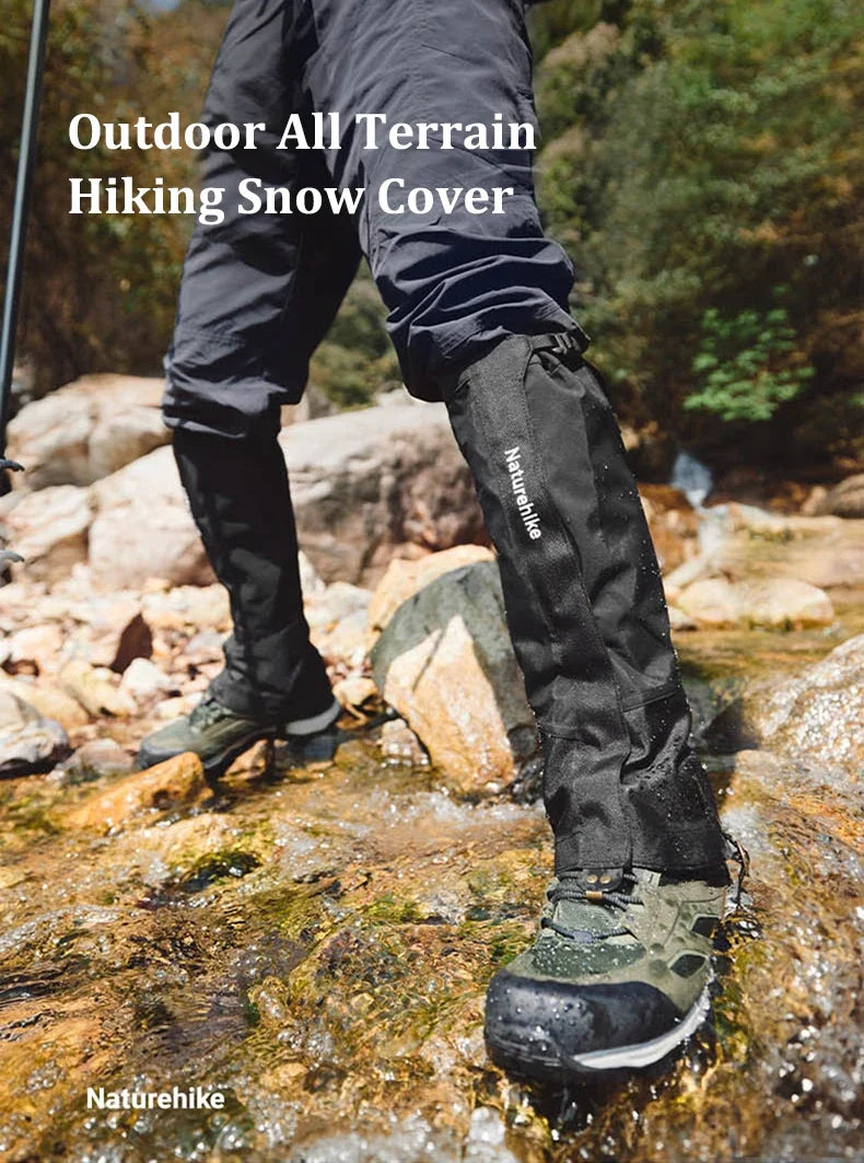 Naturehike Outdoor Trekking Snow Leggings Waterproof Snow Boot Shoe Cover Adjustable Warm Foot Cover Skiing Climbing Snowshoeing