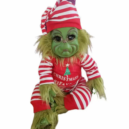 Christmas Dolls Cute Stuffed Plush Toy Room Decor Desktop Ornament Creative Adorable Holiday Decor Children Gift