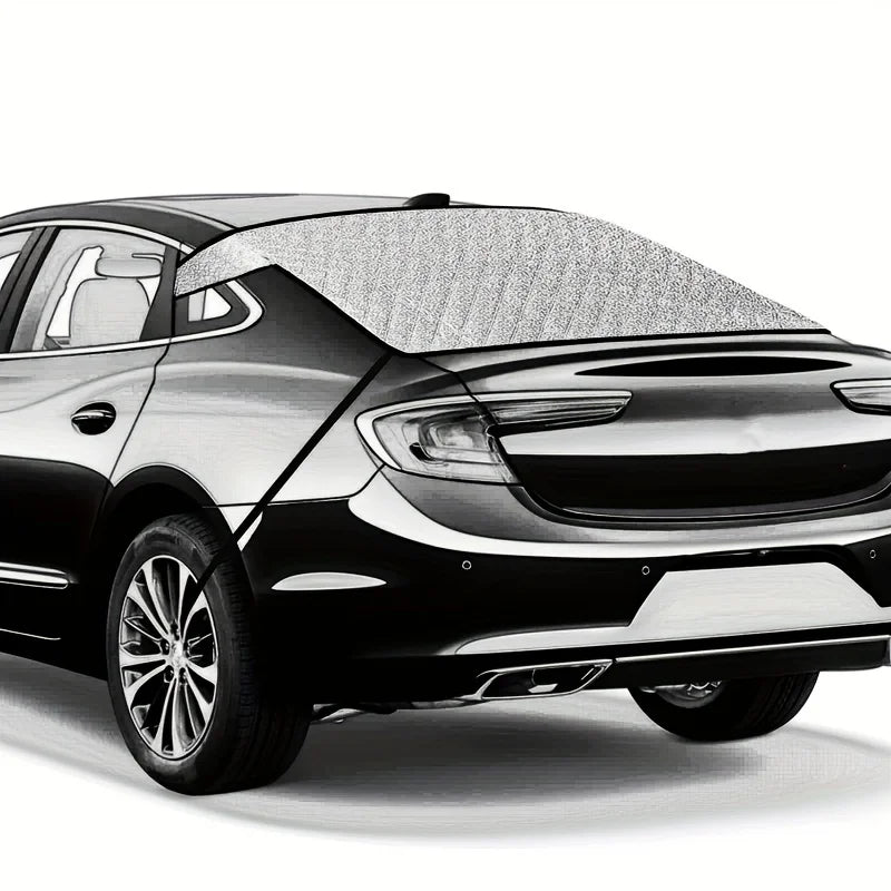 Car Winter Rear Window Snow Shield, Rear Windshield Snow Cover, Quickly Removes Snow, Prevents Ice, Frost, and Snow from Accumulating, Convenient Storage, Does Not Take up Space