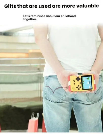 New Retro Mini Handheld Game Console 8-Bit Portable Game Player, Classic Gaming Device Support AV Output