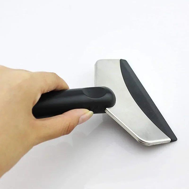 Durable Car Ice Scraper Snow Removal Shovel Windshield Glass Defrost Removal Automotive Winter Stainless Steel Car Accessories