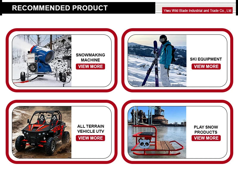 Adults Snowmobile Motorized Snow Mobile Sled Winter Outdoor Sports Ski Resort Entertainment Snow Scooter Sleigh