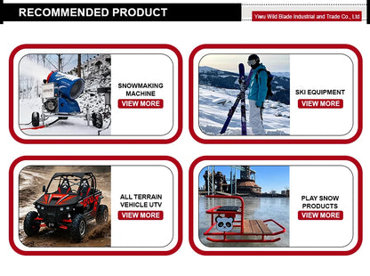 Adults Snowmobile Motorized Snow Mobile Sled Winter Outdoor Sports Ski Resort Entertainment Snow Scooter Sleigh