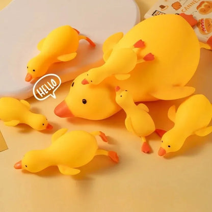 Squishy Duck Goose Stretch Fidget Toy, Cute Animal Vent Squeeze Toy, Antistress Decompression Gift for All Ages
