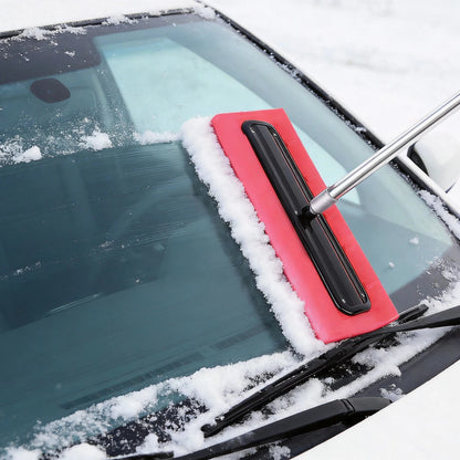 2-4m Snow Roof Rake with No-Scratch Head Foam Snow Broom Winter Snows Removal Tool Time Saving For Windshields Solar Panels