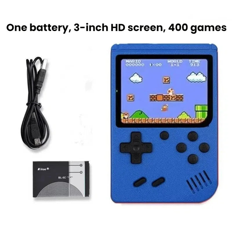 New Retro Mini Handheld Game Console 8-Bit Portable Game Player, Classic Gaming Device Support AV Output
