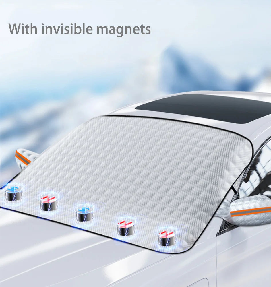 1Pc Car Windshield Snow Anti-UV Shield for Winter Car Cover Front Window Anti Ice Frost Outdoor Protection Car Cover