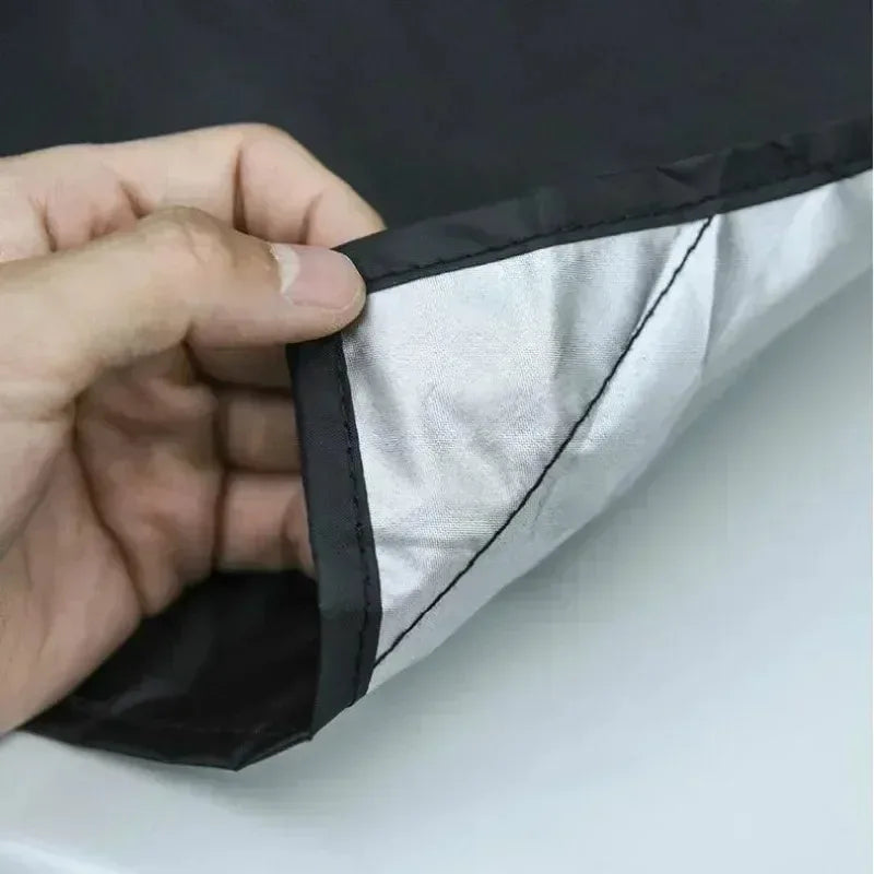 Car Magnetic Snow Shield Winter Front Windshield Cover Anti-frost Sun Protection Half Car Cover Insulated sunshade