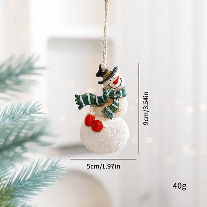 Christmas Tree Decorations Christmas Resin Pendant Ornaments Home Decor DIY Gifts DIY Handmade Jewelry