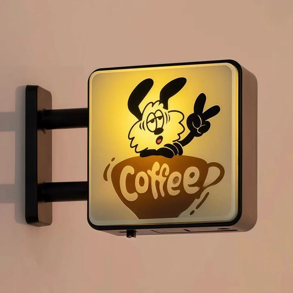 Mini Lightbox Fridge Magnet Coffee Japanese Creative Tourism Souvenir Magnetic Luminous Light Box Home Decoration Gift
