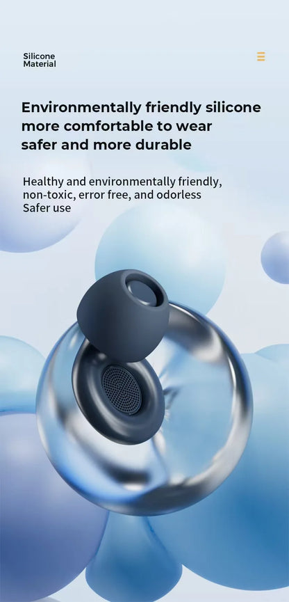 Noise Cancelling Silicone Ear Plugs Soft Sleep Earplugs For Sleep Work Study Travel