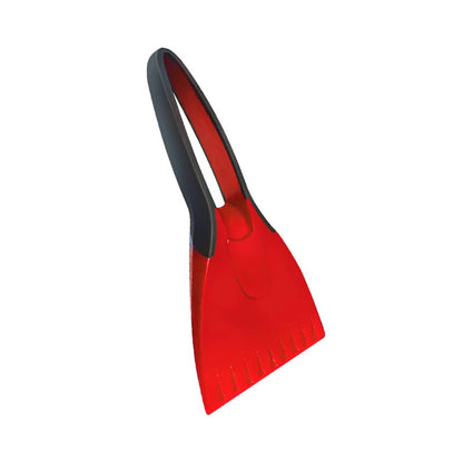Car Ice Scrapers Silicone Car Snow Shovel Soft Handle Ice Scraper Removal Winter Snow Cleaning Squeegee Tools Auto Accessories