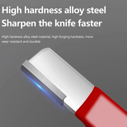 Tungsten Diamond Ceramic Sharpening Stone Professional Knife Scissor Sharpener for Kitchen Garden All Blades Shears Cutting Tool