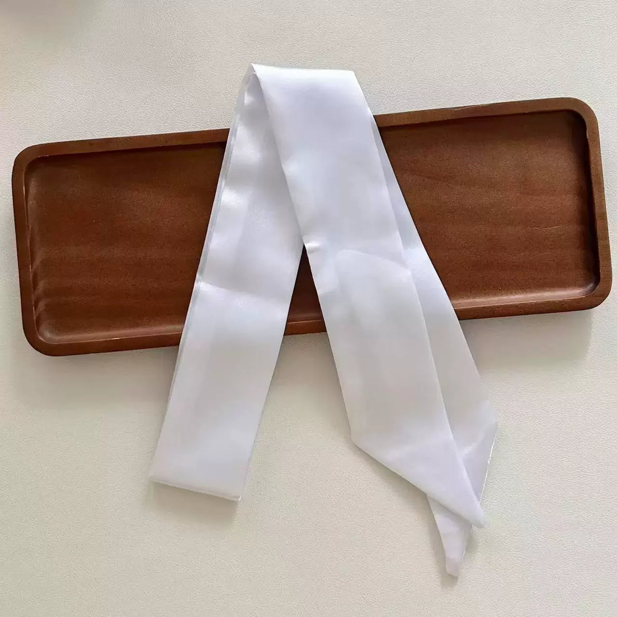 4.5x100cm Long Skinny Hair Scarf Women Imitation Silk Satin Headband Cute Neckerchief Solid Colors Ladies Fashion Bag Scarves
