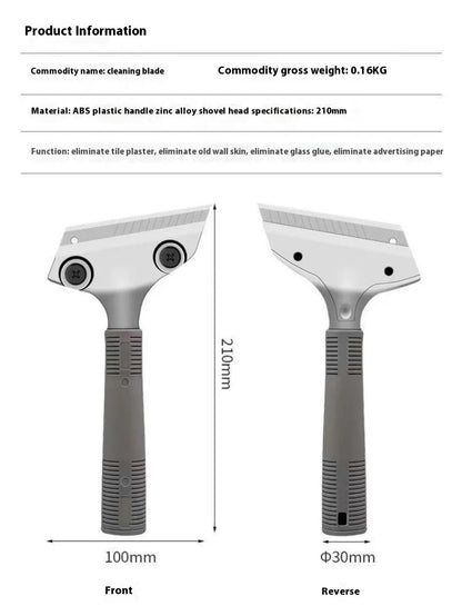 Stainless Steel Glass Clear Blade Cleaning Knife Seam Scraper Wall Leather Glass Floor Cleaning Marble Removal Glue Special Tool