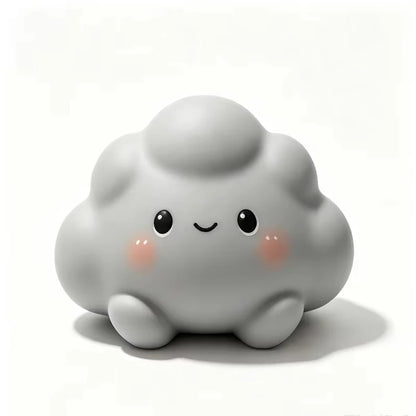 Squishy Cloud Shape Stress Relief Toy, Soft Silicone Sensory Fidget, Cute Kawaii Desk Decor for Adults