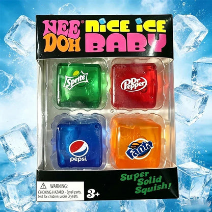 Squishy /Schylling /NeeDoh/. Nice Cube Sensory Squeeze Toy Super Squish Stress Relief Anxiety Sensory Tool Stress Reliever Toys