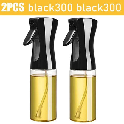 200/300/500ml Oil Spray Olive Oil Spray Bottle Kitchen Cooking Dispenser Camping Baking Vinegar Soy Sauce Sprayer Containers