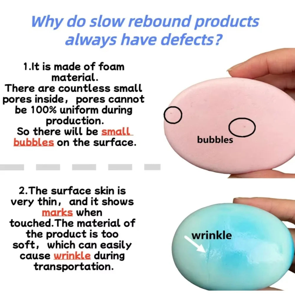 Squishy Cheese Cake Bread Squeeze Toys Stress Relief Slow Rising Sensory Fidget Toys for  Adults Soft Squeeze Toys