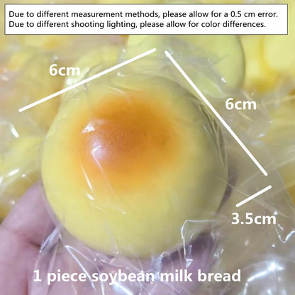 TY Squishy Simulated Milk Bread Slow Rising Squeeze Squishy Toys Stress Relief Sensory Fidget Toys for Anxiety ADHD Autism