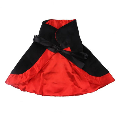 Halloween Pet Cat Witch Costume Black Cape Wizard Hat Moon Star Cloak for Small Medium Dogs Party Cosplay